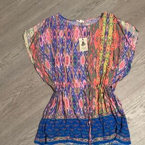 Boho Multicolor Patterned Women’s Dress - Unbranded